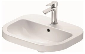 Duravit 24025500002 - Falra szerelhető D-CODE mosdó 55x44 cm kerámia/fényes fehér
