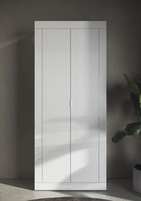 Basic gardróbszekrény fehér 78 x 187 cm