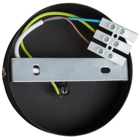 Felületre szerelhető QUEEN mennyezeti csillár 3xE27/15W/230V fekete