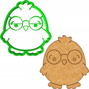 Húsvéti Forma Mézeskalács lyukasztó Húsvéti Csirke 8cm