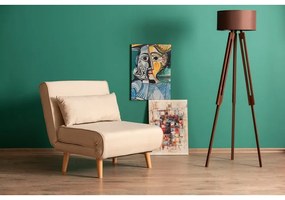 Krémszínű fotel Folde – Artie