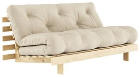 Bézs kinyitható kanapé 160 cm Roots - Karup Design