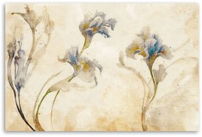 Gario Vászonkép Akvarell írisz Méret: 120 x 80 cm