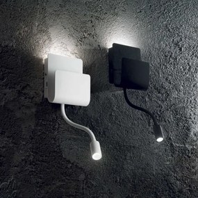 Ideal Lux - LED Fali spotlámpa PROBE LED/9,5W/230V USB fehér