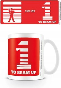 Star Trek bögre Egy, akit fel kell sugározni