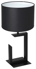 Luminex Asztali lámpa 1xE27/60W/230V 45 cm fekete/fehér LU3402