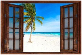 Poszterek 120x80 Trópusok Tájkép Pálma