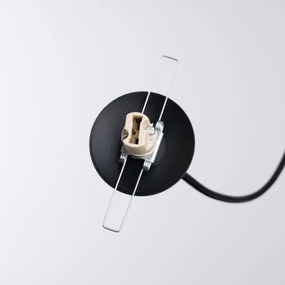 Sollux SL.1358 - Csillár zsinóron HYPERION 1xG9/8W/230V fekete