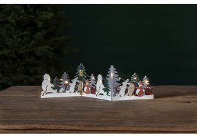 Fénydekoráció karácsonyi mintával Forest Friends – Star Trading