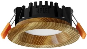 APLED - LED Lámpa RONDO WOODLINE LED/3W/230V 3000K átm. 9 cm kőris tömör fa