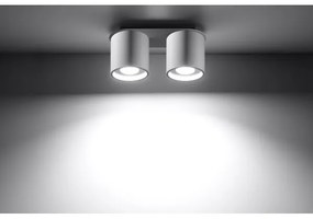 Sollux SL.0056 - Spotlámpa ORBIS 2 2xGU10/40W/230V fehér