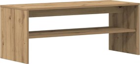 vidaXL kézműves tölgy színű szerelt fa TV-szekrény 100x40x40 cm