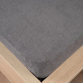 4Home frottír lepedő  sötétszürke, 180 x 200 cm