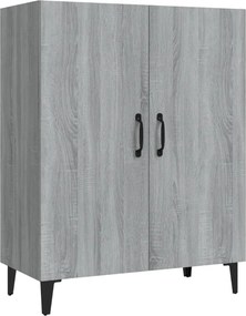 vidaXL szürke sonoma színű szerelt fa tálalószekrény 70 x 34 x 90 cm