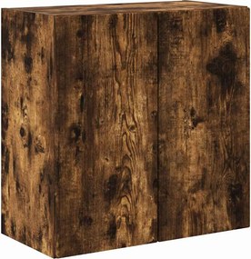 vidaXL TV Fali Szekrény Füstölt tölgy 59,5 x 31 x 60 cm Faanyag