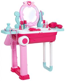 Gyermek fésülködő asztal kofferban 2az1-ben Baby Mix(SÉRÜLT CSOMAGOLÁS)