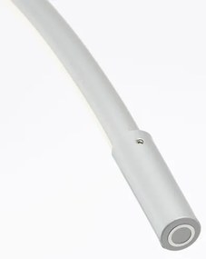 Brilliant - LED Dimmelhető érintős állólámpa BOW LED/14W/230V króm