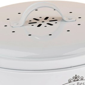 Fém komposzttartály szénszűrővel, 8 l