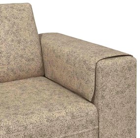 Kanapé Szett 3 pcs Világosszürke Műbőr velúr