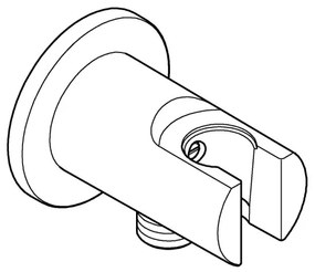 GROHE 26962001 - VITALIO fali könyök 85 mm fényes króm