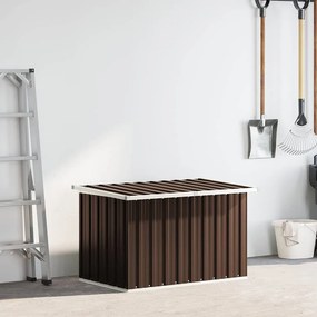 vidaXL barna kerti tárolóláda 109 x 67 x 65 cm