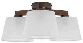 Brilagi - Felületre szerelt csillár LATTE 3xE27/15W/230V fenyő/fehér