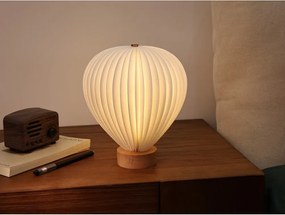 Fehér LED dimmelhető asztali lámpa papír búrával (magasság 20 cm) Aeris – Gingko