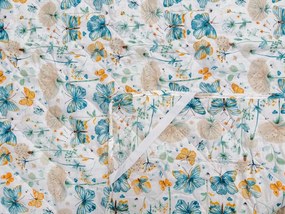 Ágytakaró ELIVINE fehér, 100% pamut Méret: 170 x 210 cm