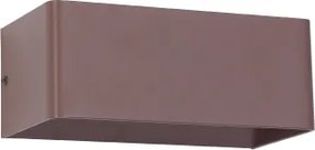 Brilagi - LED Kültéri fali lámpatest DONNANI LED/7W/230V 20 cm barna IP44