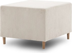 Fireze puff, kordbársony, bézs