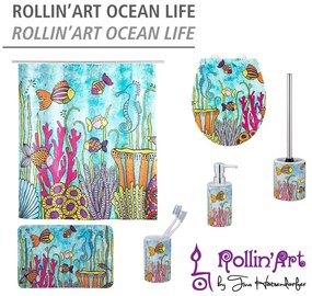 Textil fürdőszobai kilépő 45x70 cm Rollin'Art Ocean Life – Wenko
