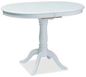 Dello bővíthető étkezőasztal fehér 100-129x70cm