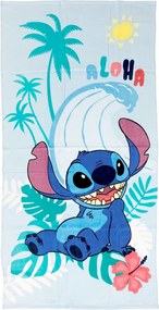 Disney Lilo és Stitch, A csillagkutya Sun fürdőlepedő, strand törölköző 70x140cm