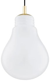 Argon 4879 - Csillár zsinóron JESSE 1xE27/15W/230V arany/fehér