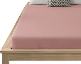 Mikroszálas lepedő MICROVELLE világos rózsaszín 90x200 cm