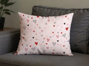 Szett 2 db LOVITA díszpárnahuzat 40x60 cm, rózsaszín