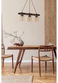 Csillár zsinóron LILA 3xE27/60W/230V