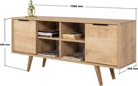 Sina TV-állvány, 130 cm – TR707DWL1181