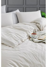 Bézs egyszemélyes ágyneműhuzat 140x200 cm Yarn Dyed – Mijolnir