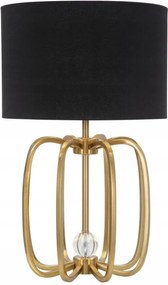 Éjjeli lámpa arany kerettel, Ø 38 cm