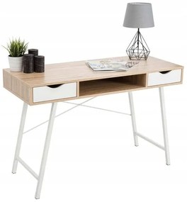 Skandináv irodai íróasztal  LOFT  fiókokkal