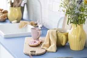 Sárga kerámia tésztástál MYNTE LEMONADE