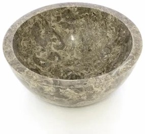 DIVERO Mosdókagyló természetes kőből