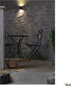 SLV 232537 SITRA CUBE Modern Kültéri Fali Lámpa Rozsdás GX53 IP44