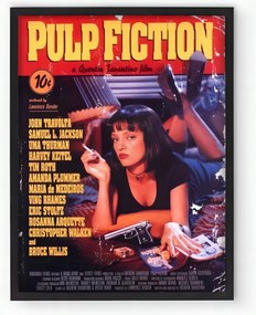 Poszter keretben Pulp Fiction 30x40 cm Ajándék ötlet