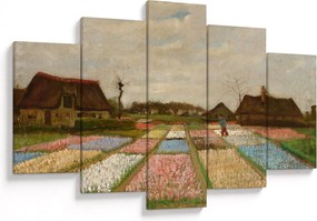 Kép - Vincent van Gogh, Flower Beds in Holland, reprodukciók (150x105 cm)
