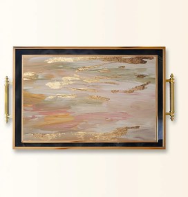 Üveg tálca, 38×24 cm – TPA9852