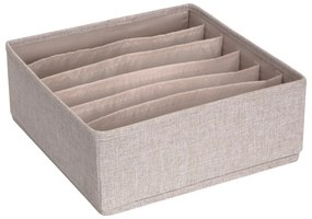 Drawer bézs rekeszes fiókrendszerező, 29 x 11 cm - Bigso Box of Sweden