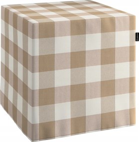 Dekoria Puff kocka bézs