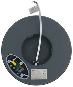 LED mennyezeti lámpa mozgásérzékelővel LED/20W/230V 3000/4000/6500K IP54 antracit